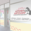 Schaufensterbeschriftung Metzgerei Batzdorf
